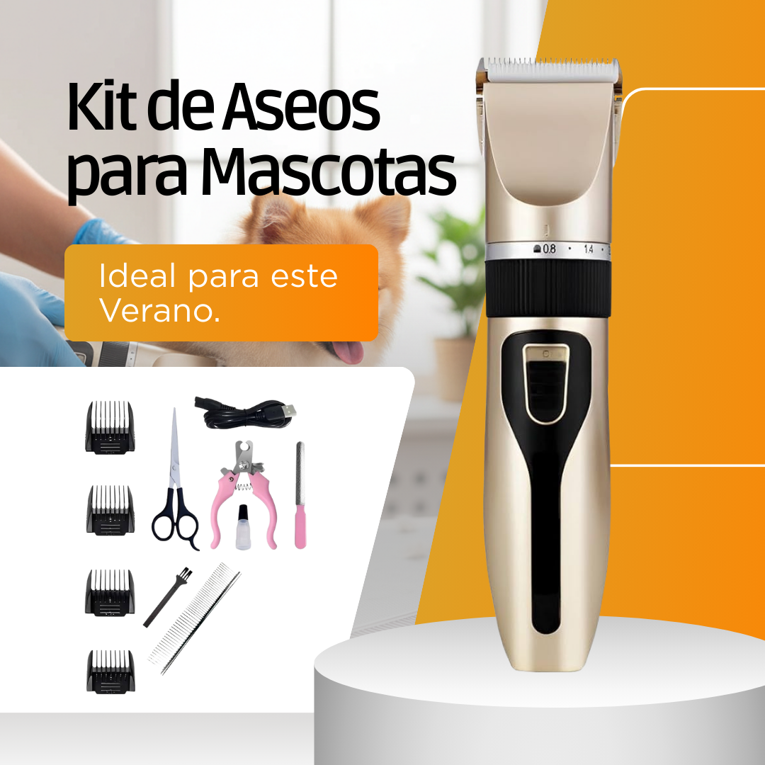 Kit de Aseos para Mascotas - IDEAL PARA ESTE VERANO 😱50% DE DESCUENTO😱