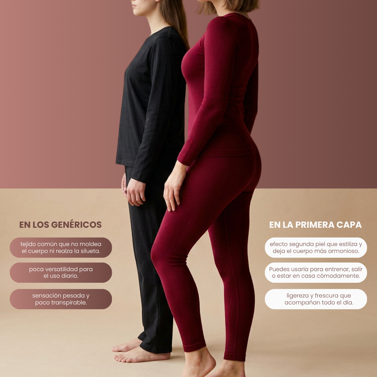 Conjunto Primera Capa para Mujer - ESTILO INVERNAL 2026 😍50% DE DESCUENTO😍