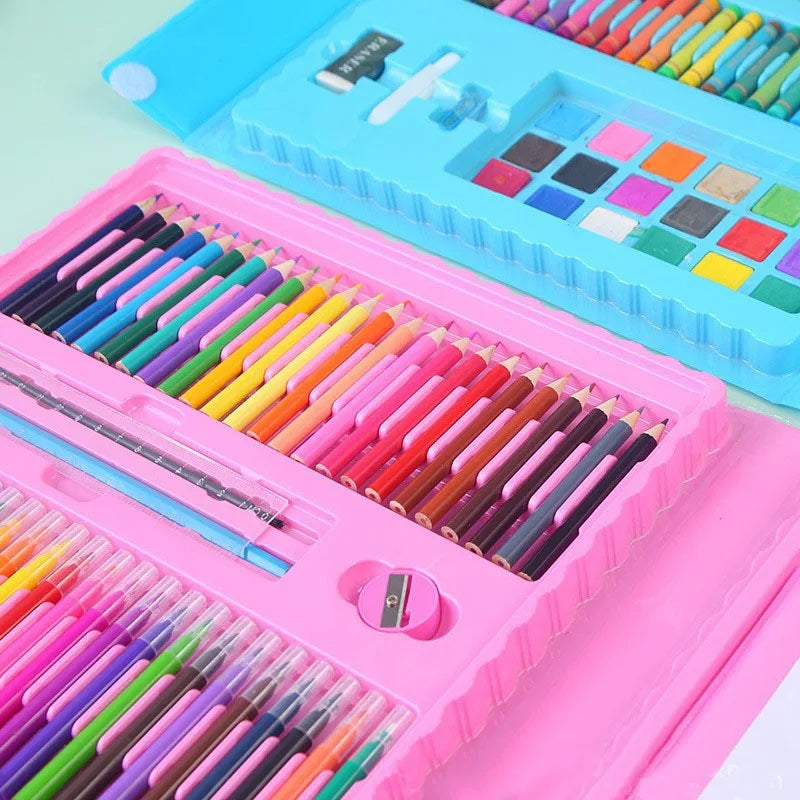 ArtiCraft Pro™ - Set de Arte de 208 Piezas 🖍️LA MALETA IDEAL PARA EL REGRESO A CLASES🖍️
