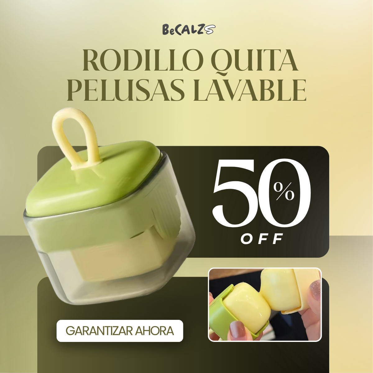 Rodillo Quita Pelusas Lavable - 😱OFERTA EXCLUSIVA - LLEVA 2 Y PAGA 1😱