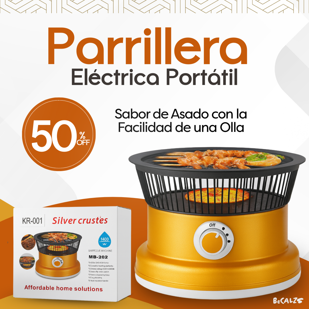 Parrillera Eléctrica Portátil - 😱OFERTA EXCLUSIVA 50% DE DESCUENTO😱