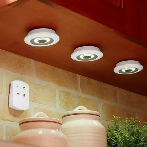 Set de 3 Luces LED Inalámbricas de Emergencia - ¡DILE ADIÓS A LA OSCURIDAD!