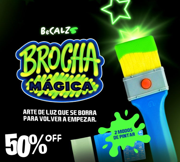 Brocha Mágica Multicolor - EL JUGUETE MAS CREATIVO EN ESTA NAVIDAD 😱50% DE DESCUENTO😱