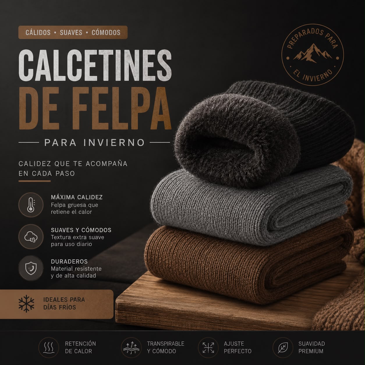 Calcetines de Felpa para Invierno - MODA Y TENDENCIA INVERNAL 😲50% DE DESCUENTO😲