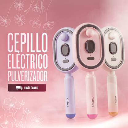 Cepillo Eléctrico Pulverizador para el Cabello - 😲50% DE DESCUENTO😲