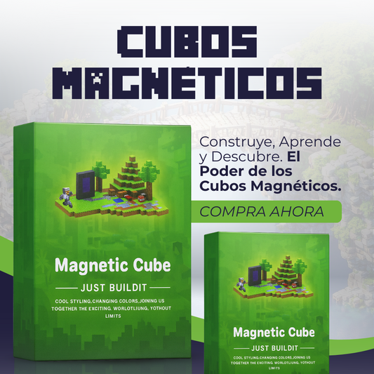 Cubos Magnéticos - EL REGALO DIDÁCTICO QUE ESTÁ EN TENDENCIA EN ESTA NAVIDAD 😱50% DE DESCUENTO😱