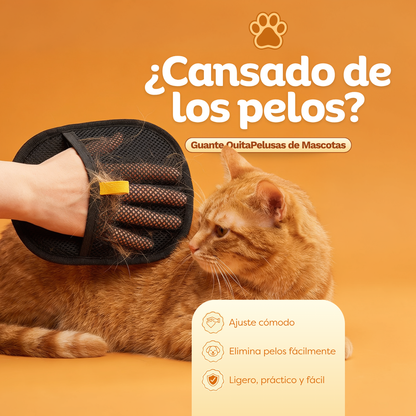 Guante QuitaPelusas de Mascotas - ADIÓS A LOS PELOS EN SEGUNDOS 😲Lleva 2 y Paga 1😲