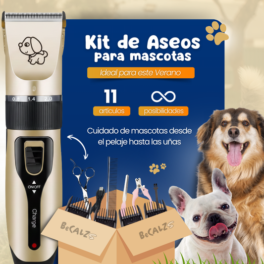 Kit de Aseos para Mascotas - IDEAL PARA EL CUIDADO DE SU PELAJE 😱50% DE DESCUENTO😱