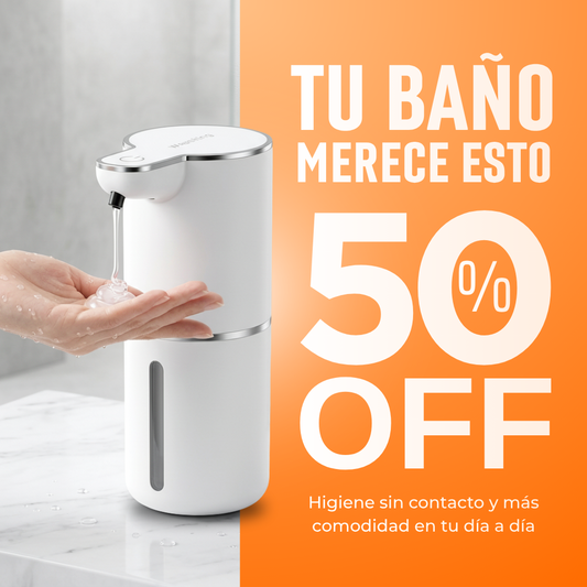 Dispensador Automático de Jabón con Sensor Eléctrico 😲50% DE DESCUENTO😲