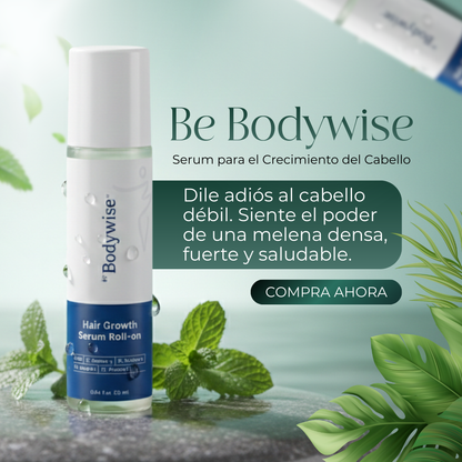 Be Bodywise 25ML - Serum para el Crecimiento del Cabello 😱50% DE DESCUENTO😱