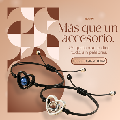 Set de Pulseras con Proyector de Corazón ♥️EL MEJOR REGALO PARA ESTE SAN VALENTIN♥️ 50% DE DESCUENTO😱
