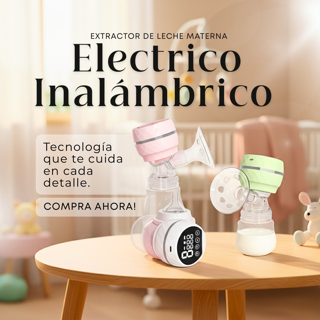Extractor de Leche Materna Inalámbrico 😱50% DE DESCUENTO😱