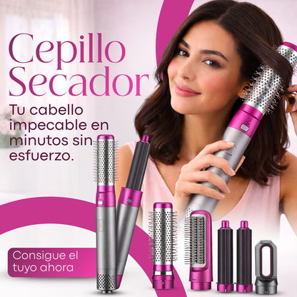 Cepillo Secador 5 en 1 - EL MEJOR REGALO PARA MAMÁ 😱50% DE DESCUENTO😱