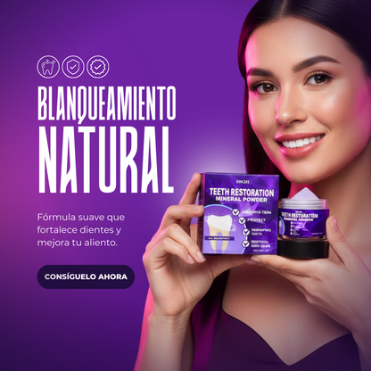 Blanqueador Dental en Polvo - TU MEJOR ALIADO PARA UNOS DIENTES SANOS😱50% DE DESCUENTO😱