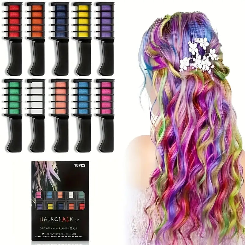 Tiza Colorante para el Cabello - LA TENDENCIA EN LOOKS EN ESTA TEMPORADA 😱Lleva 2 y Paga 1😱