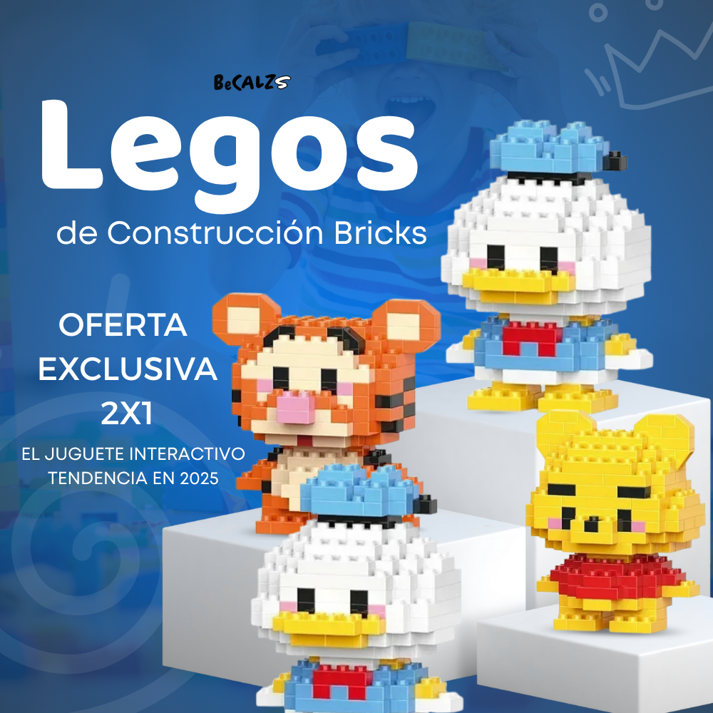 Legos de Construcción Bricks - LA TENDENCIA EN ESTA TEMPORADA😍 OFERTA EXCLUSIVA 2X1😱