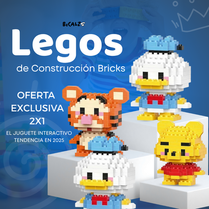 Legos de Construcción Bricks - LA TENDENCIA EN ESTA TEMPORADA😍 OFERTA EXCLUSIVA 2X1😱