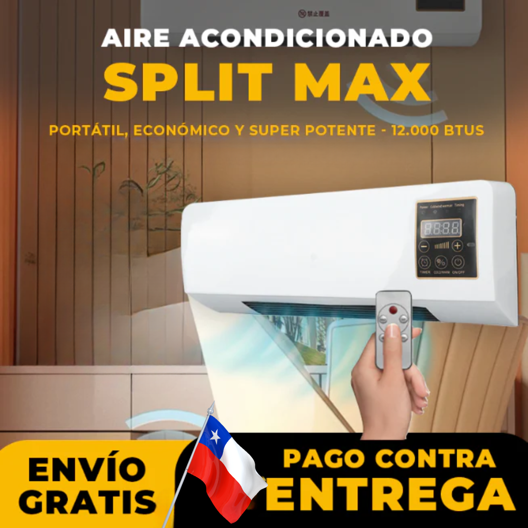 SplitMax™ - Aire Acondicionado Portátil "OLVIDATE DEL CALOR EN ESTE VERANO"😱