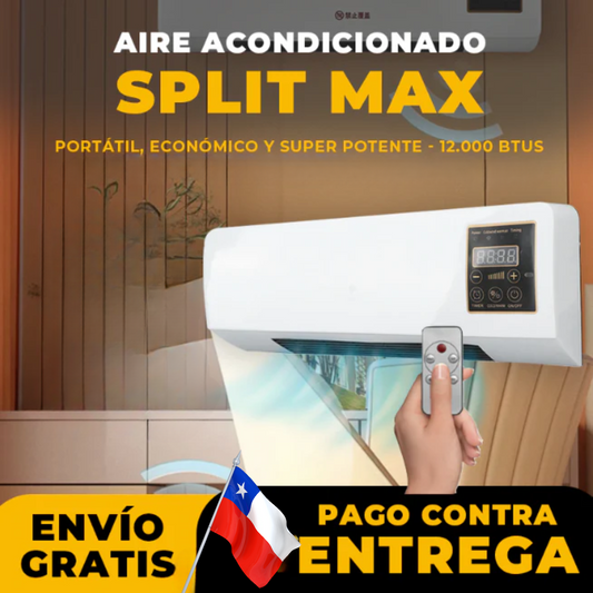 SplitMax™ - Aire Acondicionado Portátil "OLVIDATE DEL CALOR EN ESTE VERANO"😱