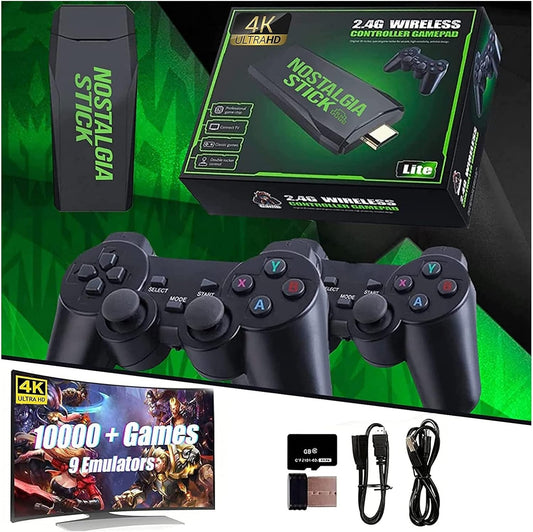 CONSOLA DE JUEGOS Game Stick Lite - ¡Más de 10.000 Juegos! 🎮