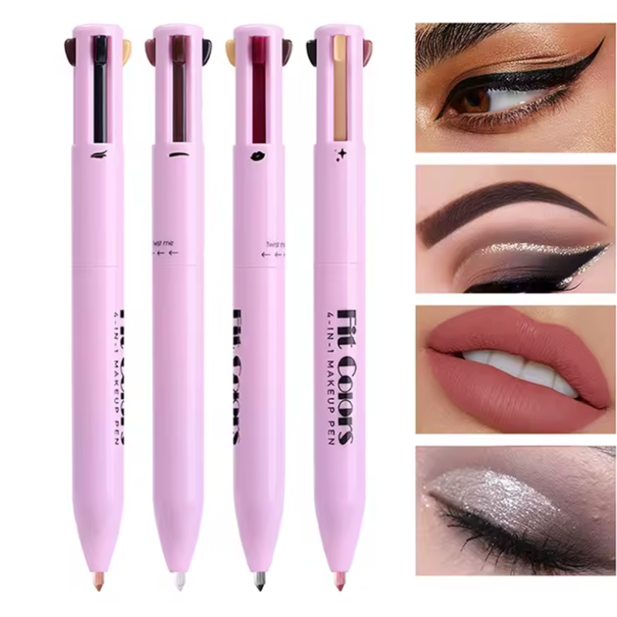 GlamLine™ - DELINEADOR 4 EN 1 (Cejas, Labios, Ojos e Iluminador) Lleva 2 y Paga 1 😱