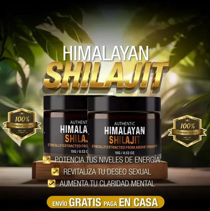 SHILAJIT HIMALAYA ORIGINAL® - EL SUPLEMENTO QUE POTENCIA TU VIDA.