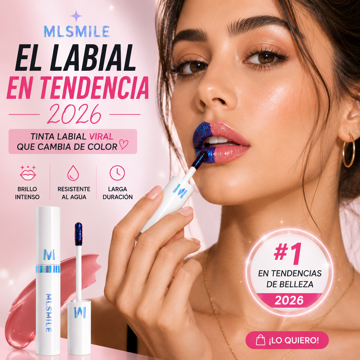 Tinta para Labios MLSMILE - PRODUCTO EN TENDENCIA 😍50% DE DESCUENTO😍