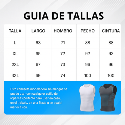Chaleco de Compresión Iónico con Corrector de Postura - 😱PRODUCTO EN TENDENCIA😱