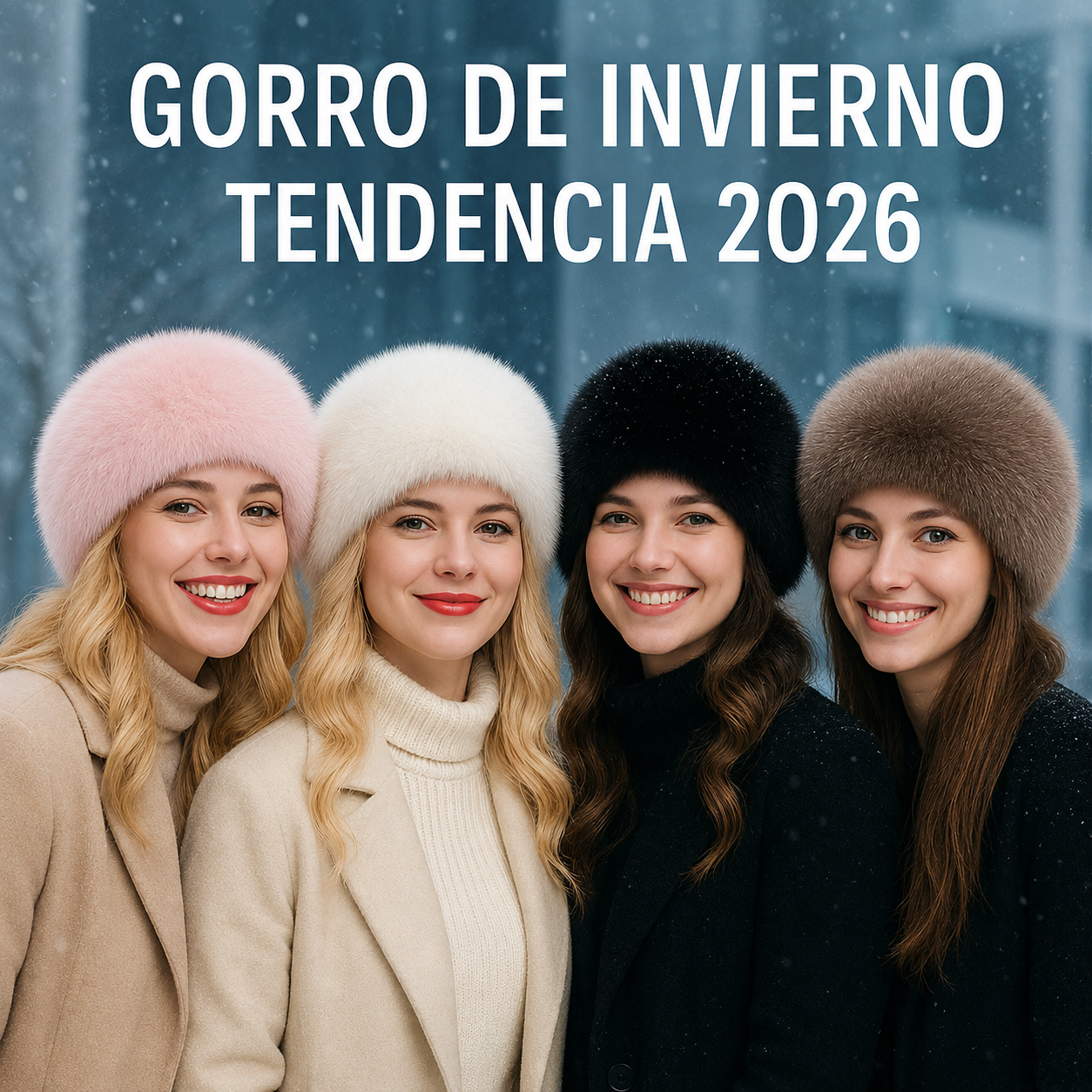 Gorro de Invierno Tendencia 2026 - OFERTA EXCLUSIVA 50% DE DESCUENTO 😱