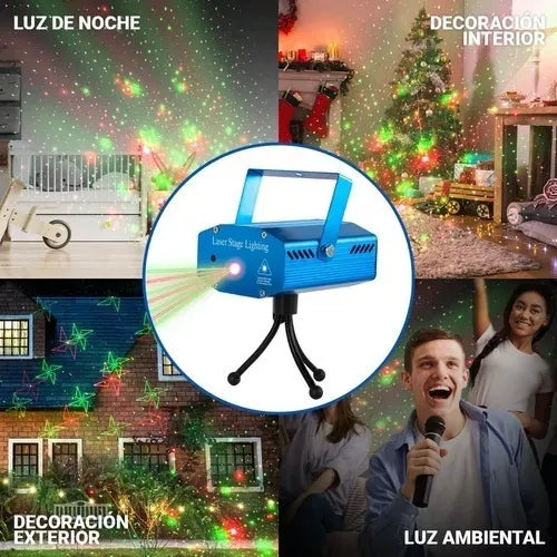 Proyector Láser de Luces de Navidad - ✨Haz Brillar Tu Hogar✨