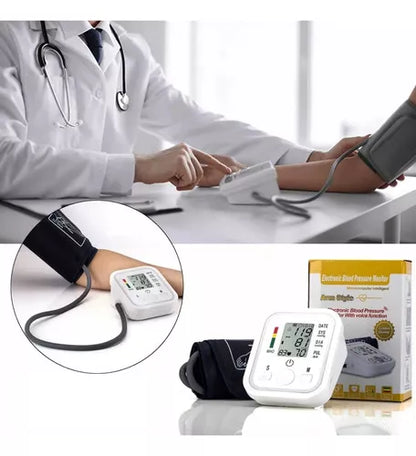 TENSIOMETRO DIGITAL - CUIDA TU VIDA EN TODO MOMENTO ¡Incluye Oxímetro Digital de Regalo! ♥️😱