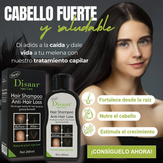Shampoo Anticaida de Cabello DISAAR™🌿 - LLEVA 2 Y PAGA 1😱
