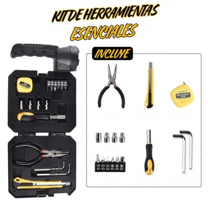 Linterna Multifuncional con Kit de Herramientas Premium 🛠️🔦 OFERTA EXCLUSIVA😱