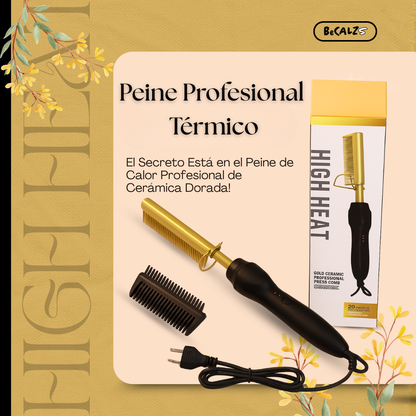 Peine Profesional Térmico Alisador - LUCE UNA CABELLERA DESLUMBRANTE 😍50% DE DESCUENTO😍