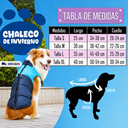 Chaleco de Invierno para Mascotas - 😲50% DE DESCUENTO😲