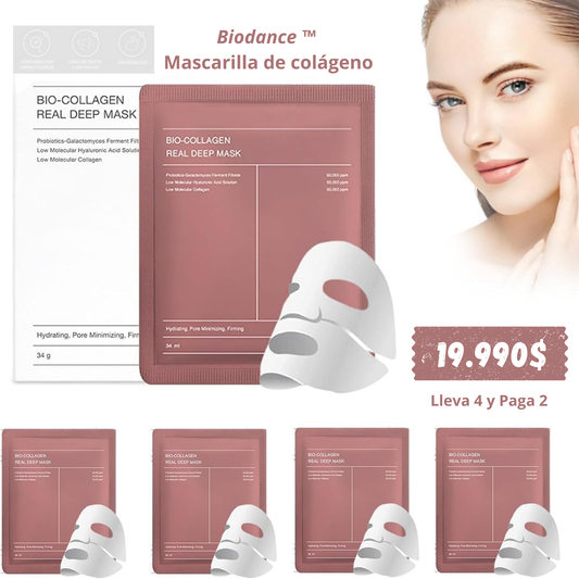 Biodance™ - Mascarilla de Colágeno - La Mas Viral del Mercado 😍Lleva 4 y Paga 2😍