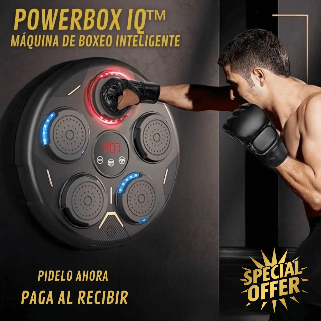 PowerBox IQ™ Maquina de Boxeo Inteligente