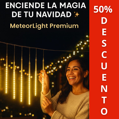 Luces de Navidad Meteoro✨ILUMINA TU NAVIDAD CON ESTILO 😱50% DE DESCUENTO😱