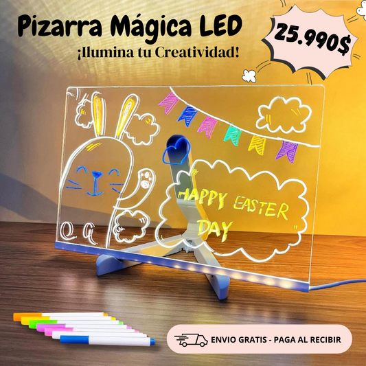 Pizarra Mágica LED - ¡Ilumina tu Creatividad! 😍PRODUCTO EN TENDENCIA😍
