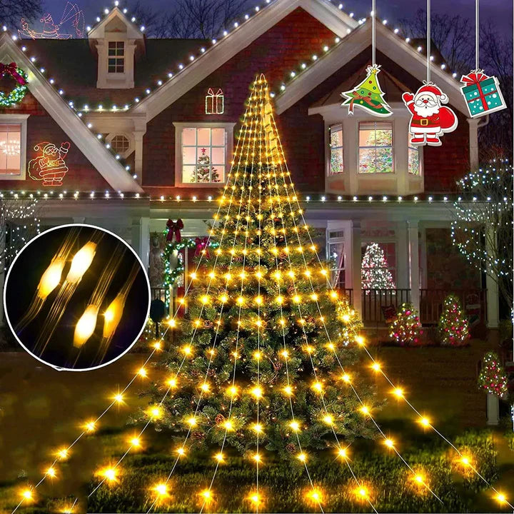 🎄⭐Luces Cascada con Estrella de Navidad ⭐🎄 OFERTA EXCLUSIVA 2 X 1😱