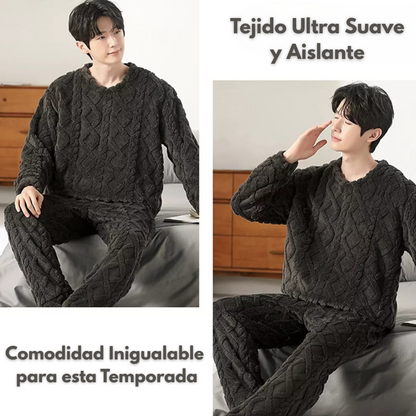 Pijama de Invierno para Hombre - ¡Prepárate para el Invierno con Estilo y Comodidad!