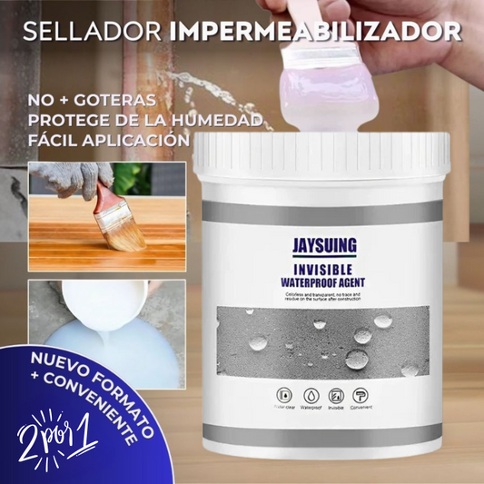 Sellador Impermeabilizante Transparente - 😱DILE ADIÓS A LAS FILTRACIONES😱 Lleva 2 y Paga 1😱