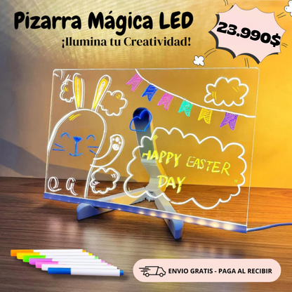 Pizarra Mágica LED - ¡Ilumina tu Creatividad! 😍PRODUCTO EN TENDENCIA😍