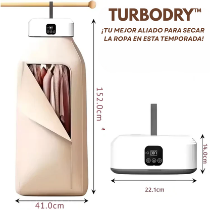TURBODRY™ - SECADORA DE ROPA PORTÁTIL 😱OFERTA LIMITADA😱