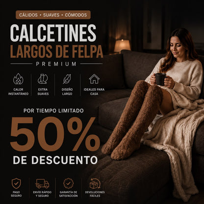 Calcetines de Felpa para Invierno - MODA Y TENDENCIA INVERNAL 😲50% DE DESCUENTO😲