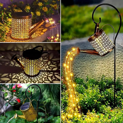 Regadera con Luces Solares ✨ LA TENDENCIA EN ESTA NAVIDAD 😍50% DE DESCUENTO😍